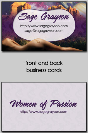 Sage Grayson business cards