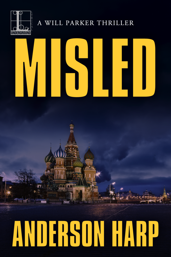 Misled, A Will Parker Thriller by Anderson Harp